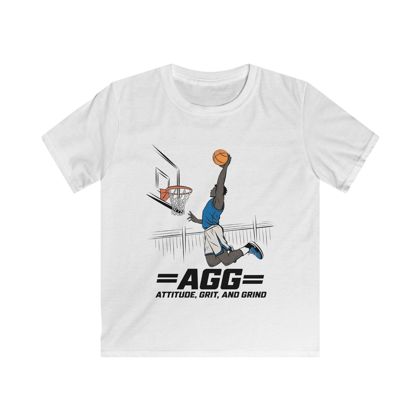Attitude, Grit, and Grind Kids Soft Tee