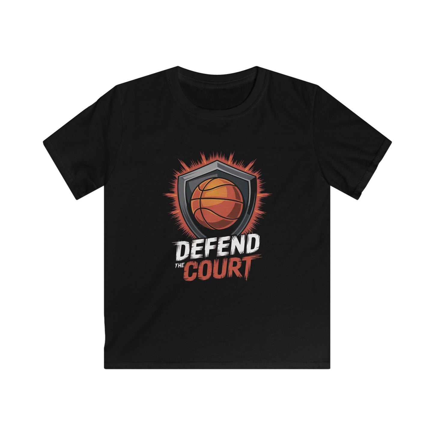 Defend The Court Kids Softstyle Tee