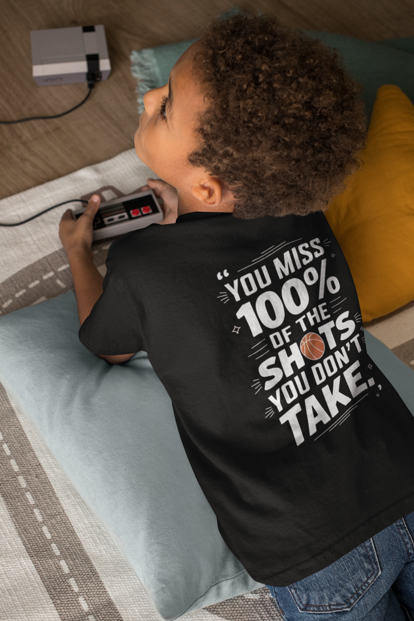 You Miss 100% Of The Shot You Don't Take Kids Soft Tee