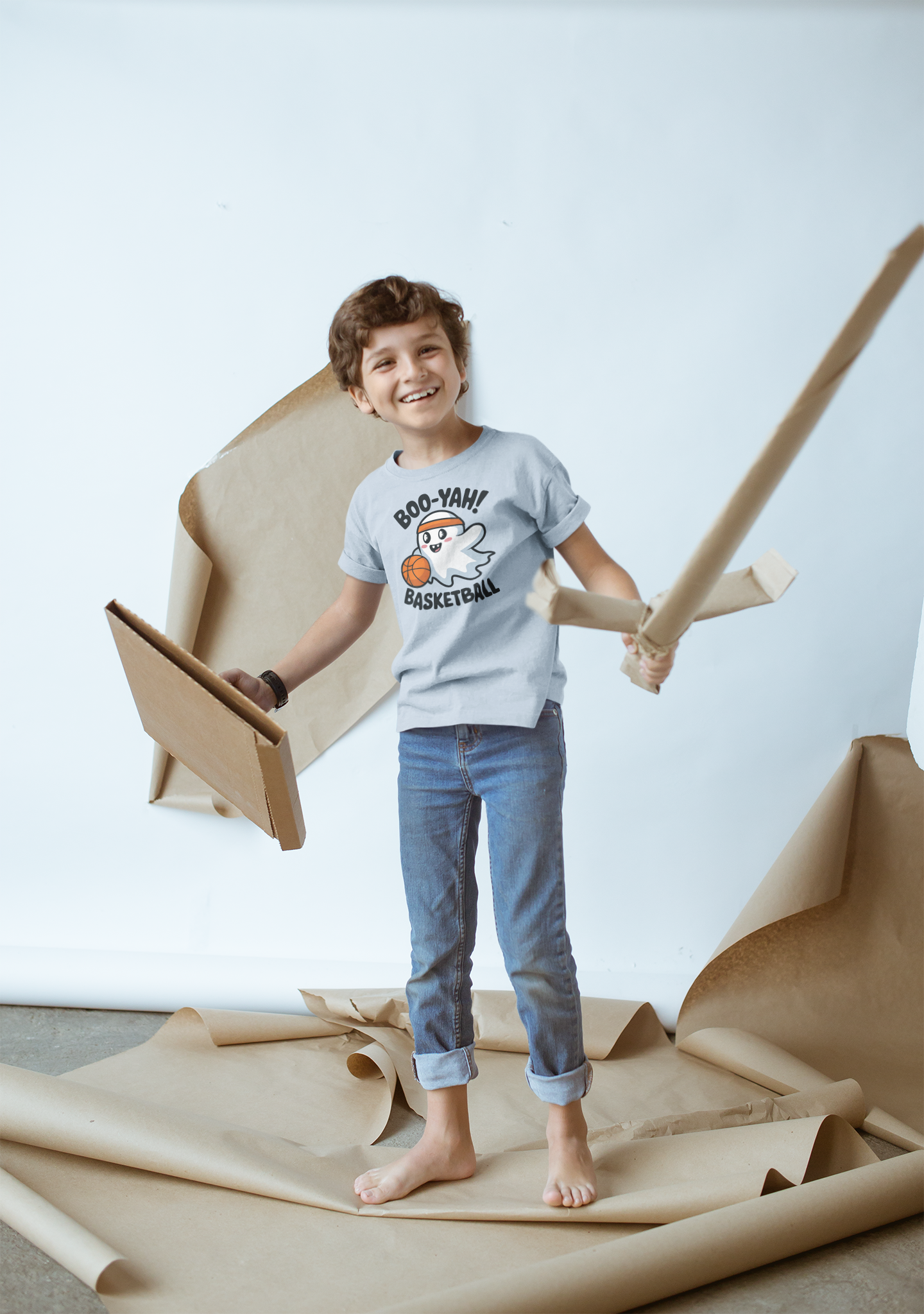 Boo-Yah Basketball Kids Soft Tee