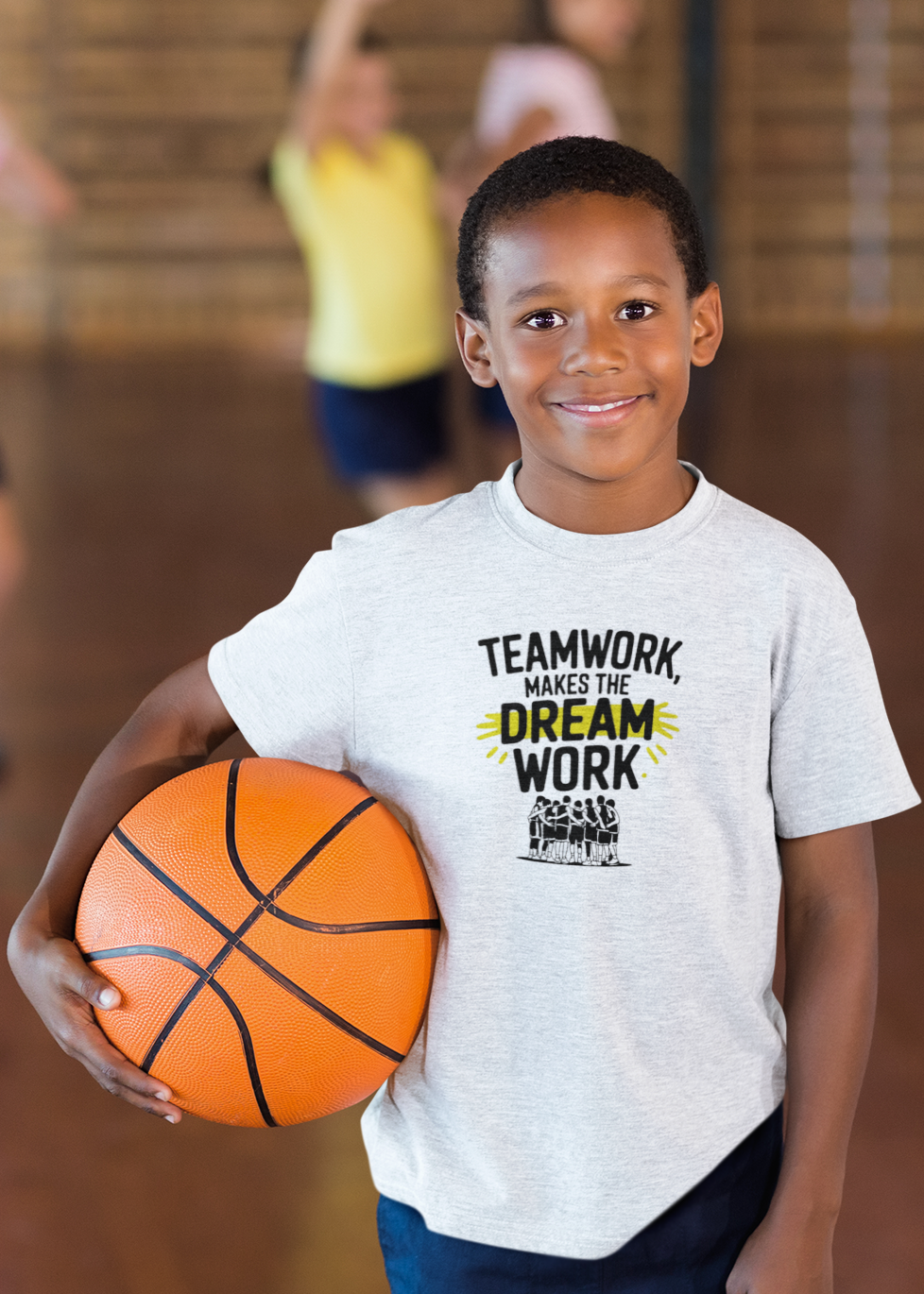 Team Work, Makes The Dream Work Kids Soft Tee