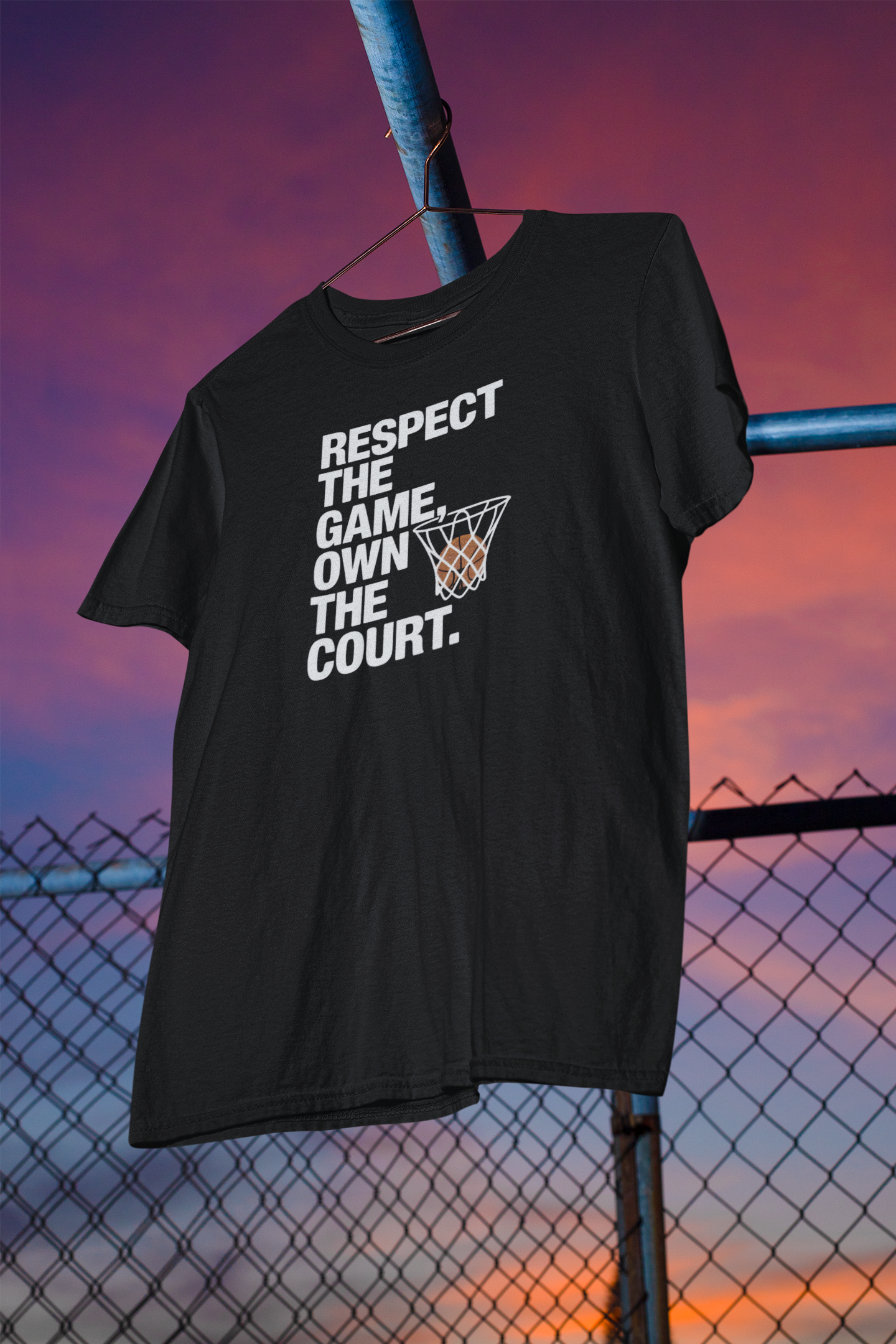 Respect The Game, Own The Court Kids Soft Tee