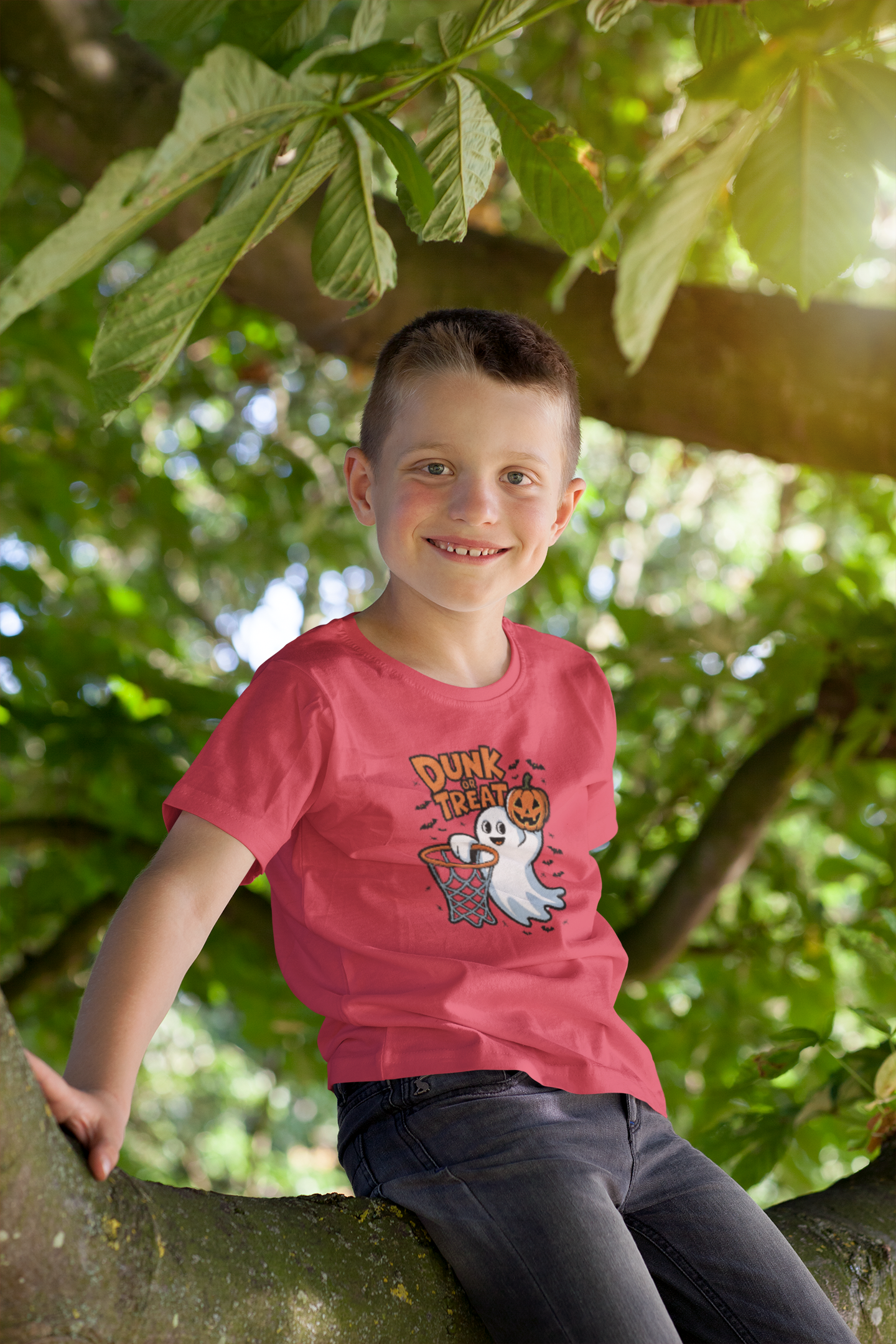 Dunk Or Treat Kids Soft Tee